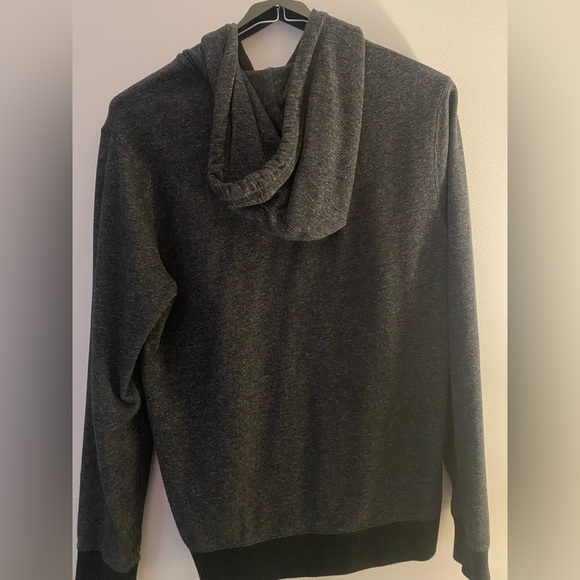 Roots Black Pepper Quarter-Zip Hoodie Size M - Picture 3 of 3